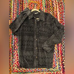 LA MIEL Black Patterned Jacket